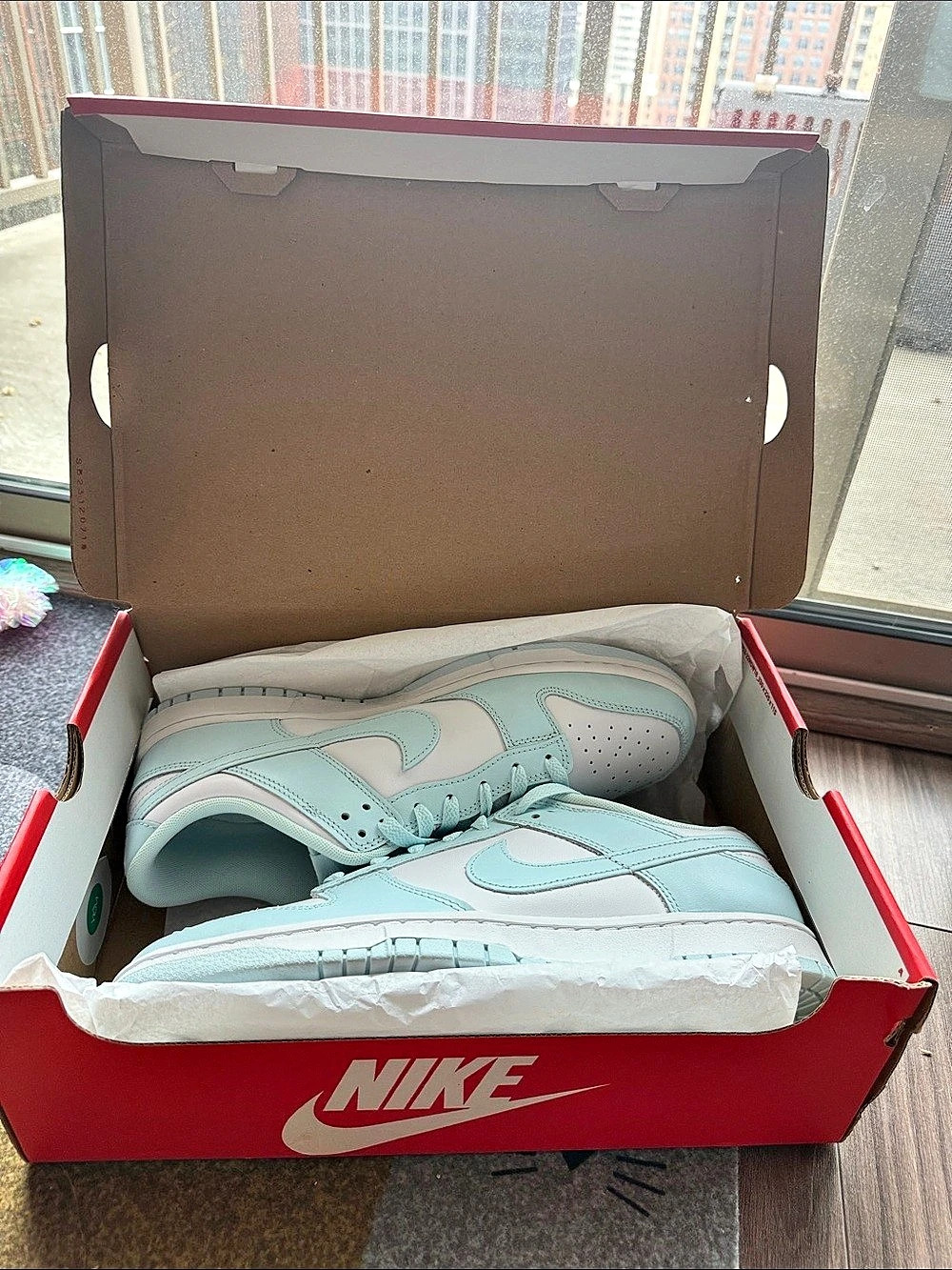 Nike Dunk Low Retro Sneakers in Blue & White US 10.5 Brand New Never Worn
